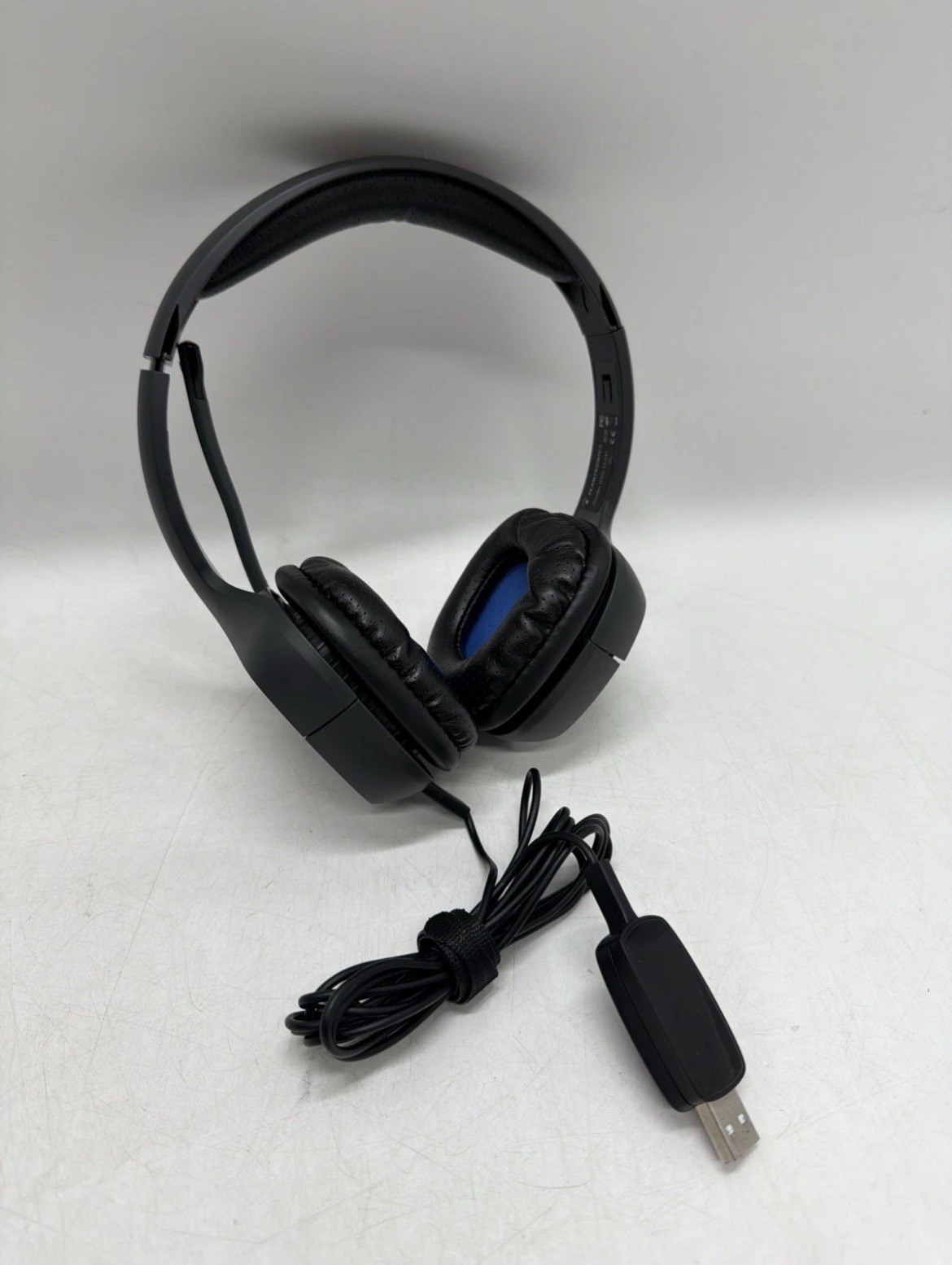 Plantronics Audio 655 DSP Black Headband Headset Used