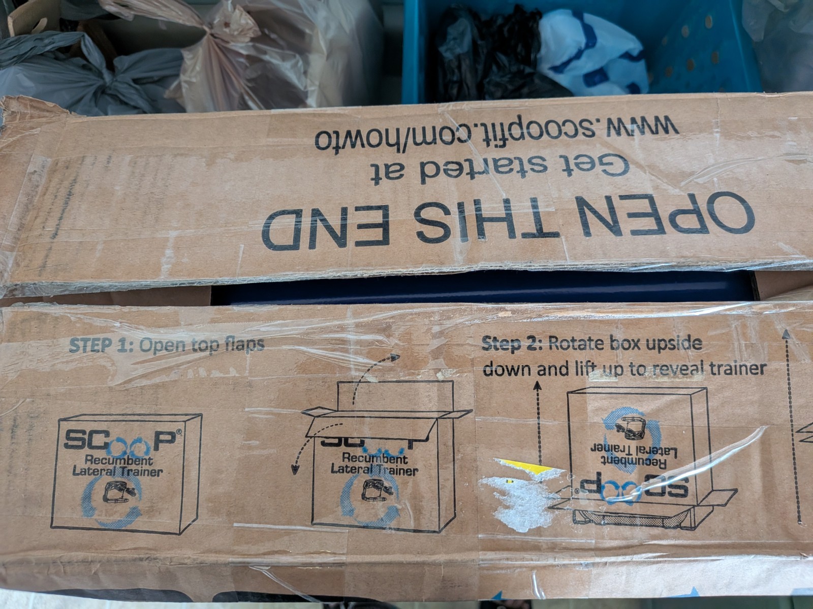 Scoop Lateral Recumbent Trainer SC100B Open Box All Pieces Checked!