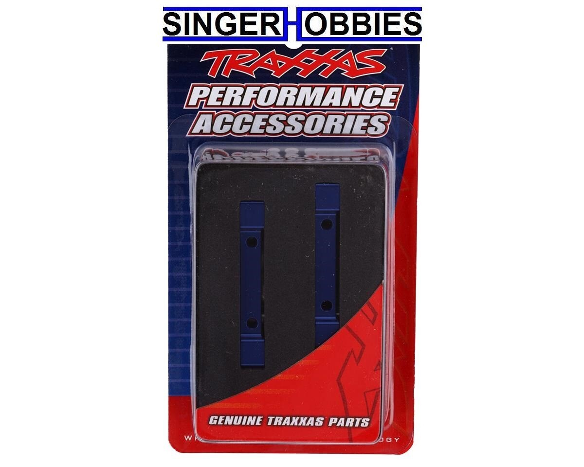 Traxxas 8334x Mounts Suspension Arms Front/Rear Blue-Anodized Aluminum 4TEC TRA1