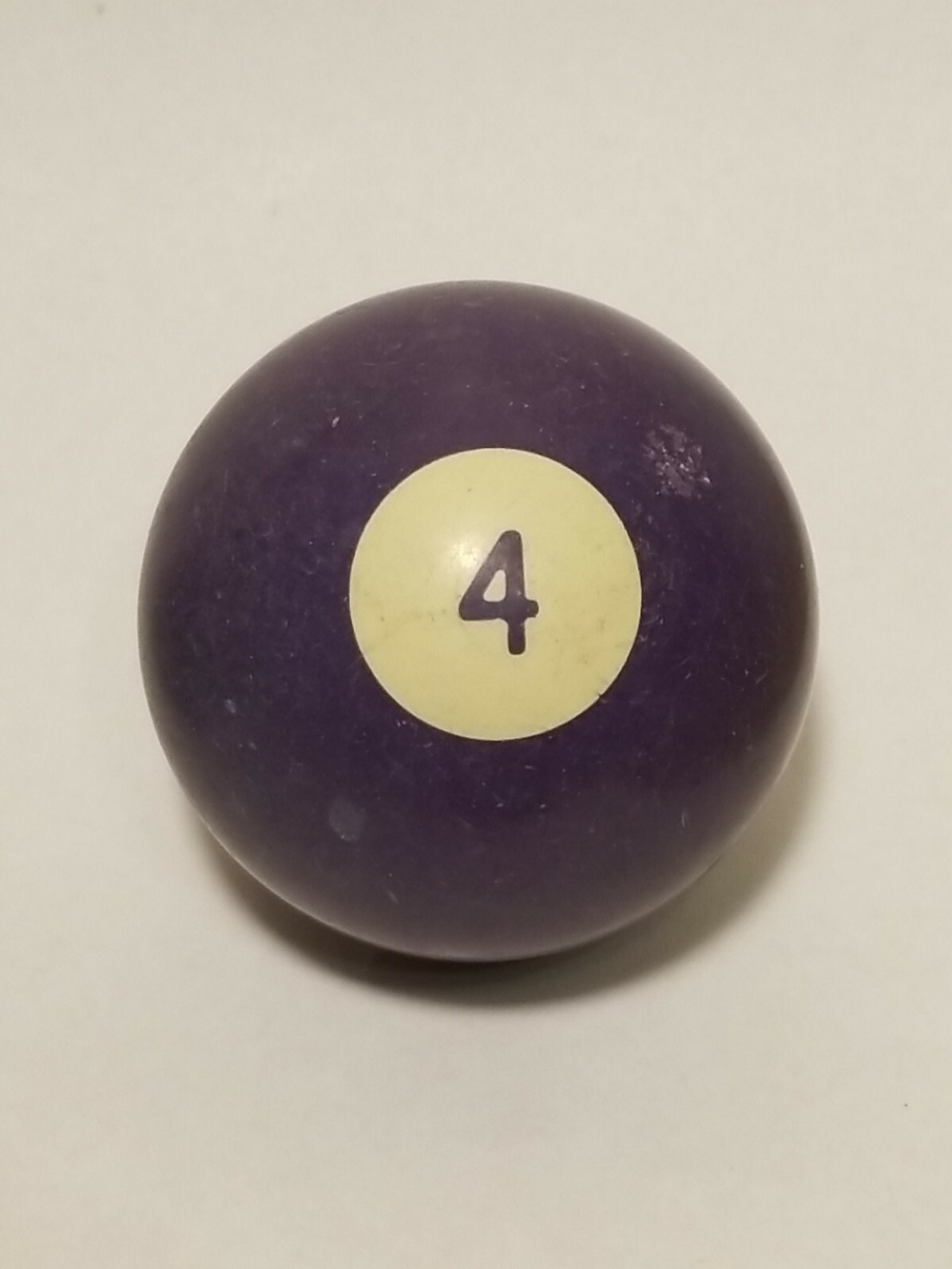 Vintage Bakelite Solid 4 Ball Billiard Pool Replacement 2 1/4" Standard Size