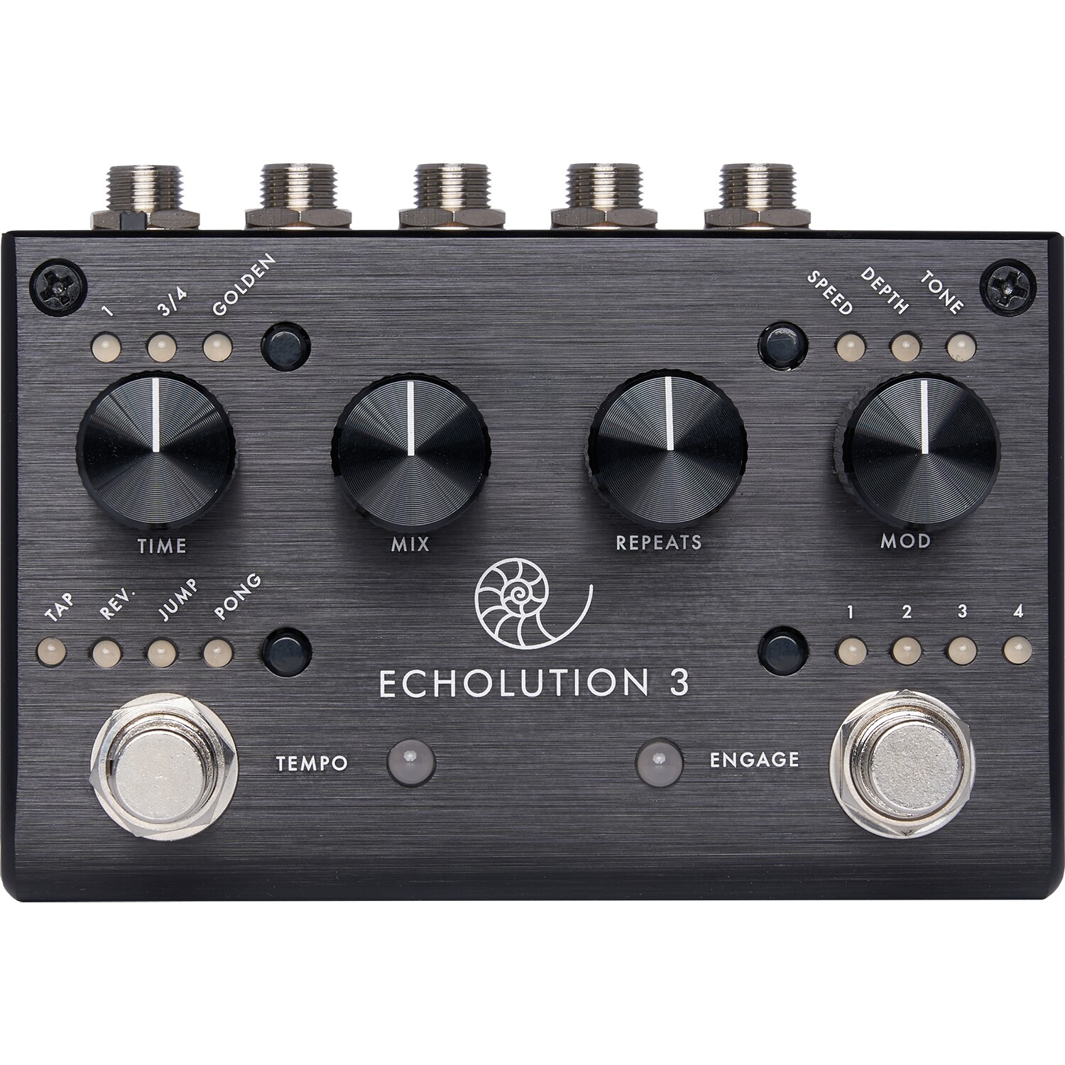 Used Pigtronix Echolution 3 Stereo Multi-Tap Delay Guitar Effects Pedal