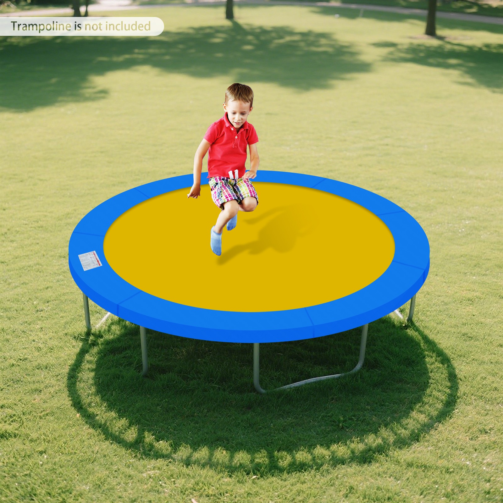 12Ft Trampoline Replacement Safety Pad for Protect Edge Cover Spring Blue USA