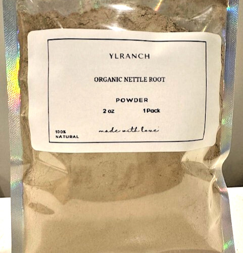 Nettle Root Organic Powder / Farm Fresh Packed USA Free Ship