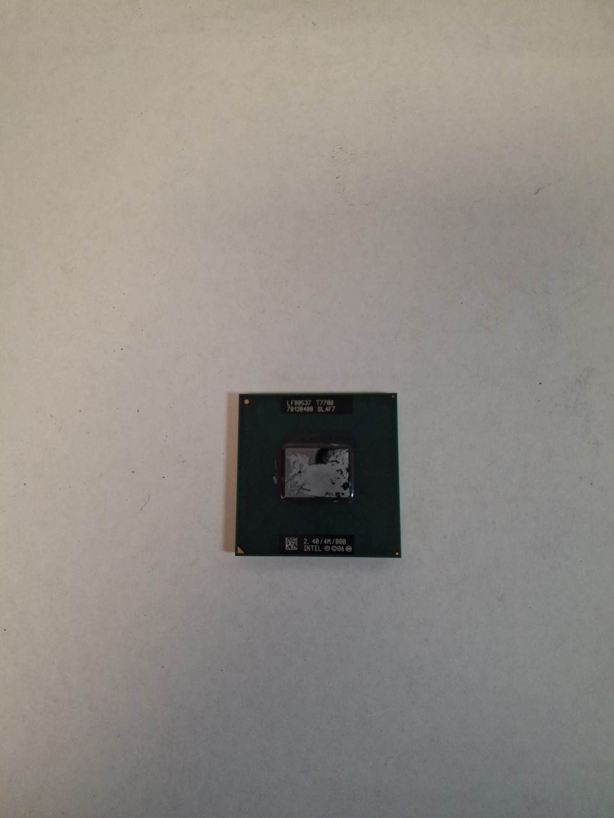Intel T7700 SLAF7 2.4GHz 4MB 800MHz Dual-Core Processor