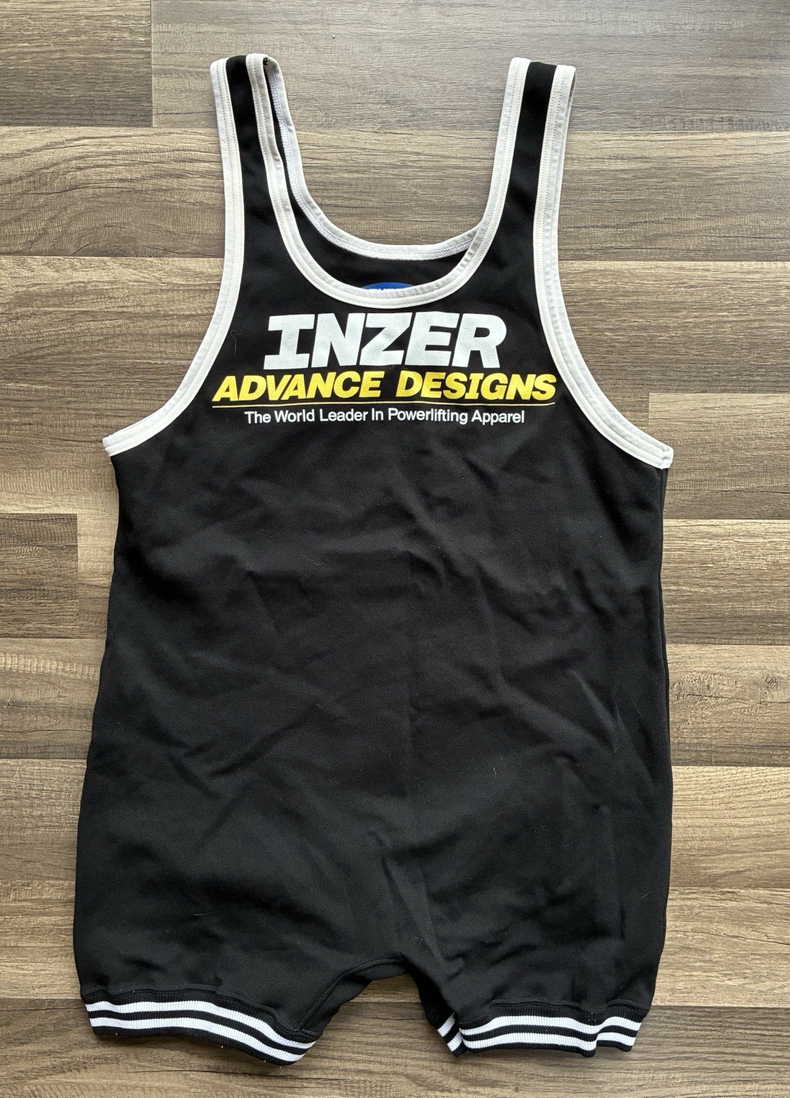 INZER Advance Designs Powerlifting Suit Adult XL BLK USA Singlet Gym