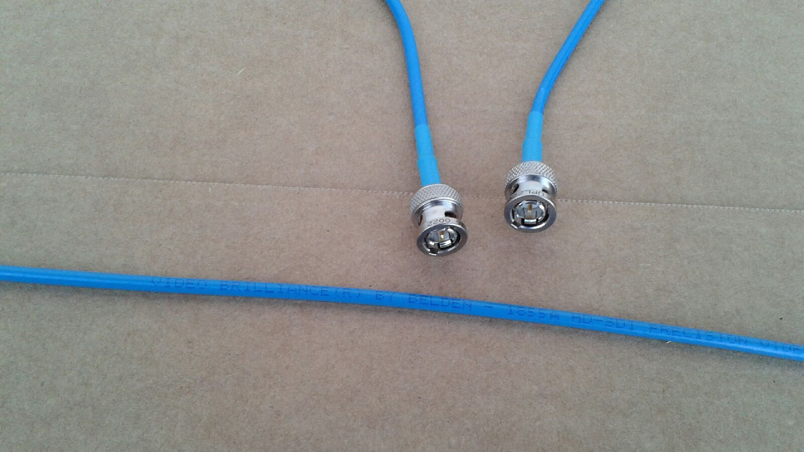 US MADE Belden 1855A HD-SDI Mini RG59Video Cable  BNC Male/ BNC Male 50 ft.