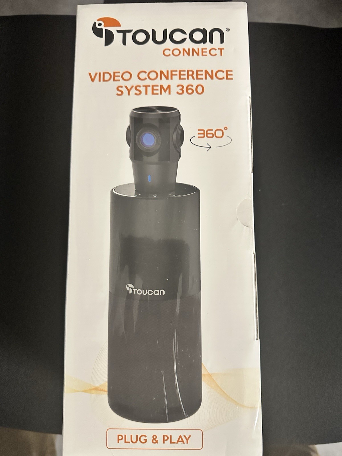 Toucan SC360 Video Conference System 360 Auto Voice Tracking Open Box