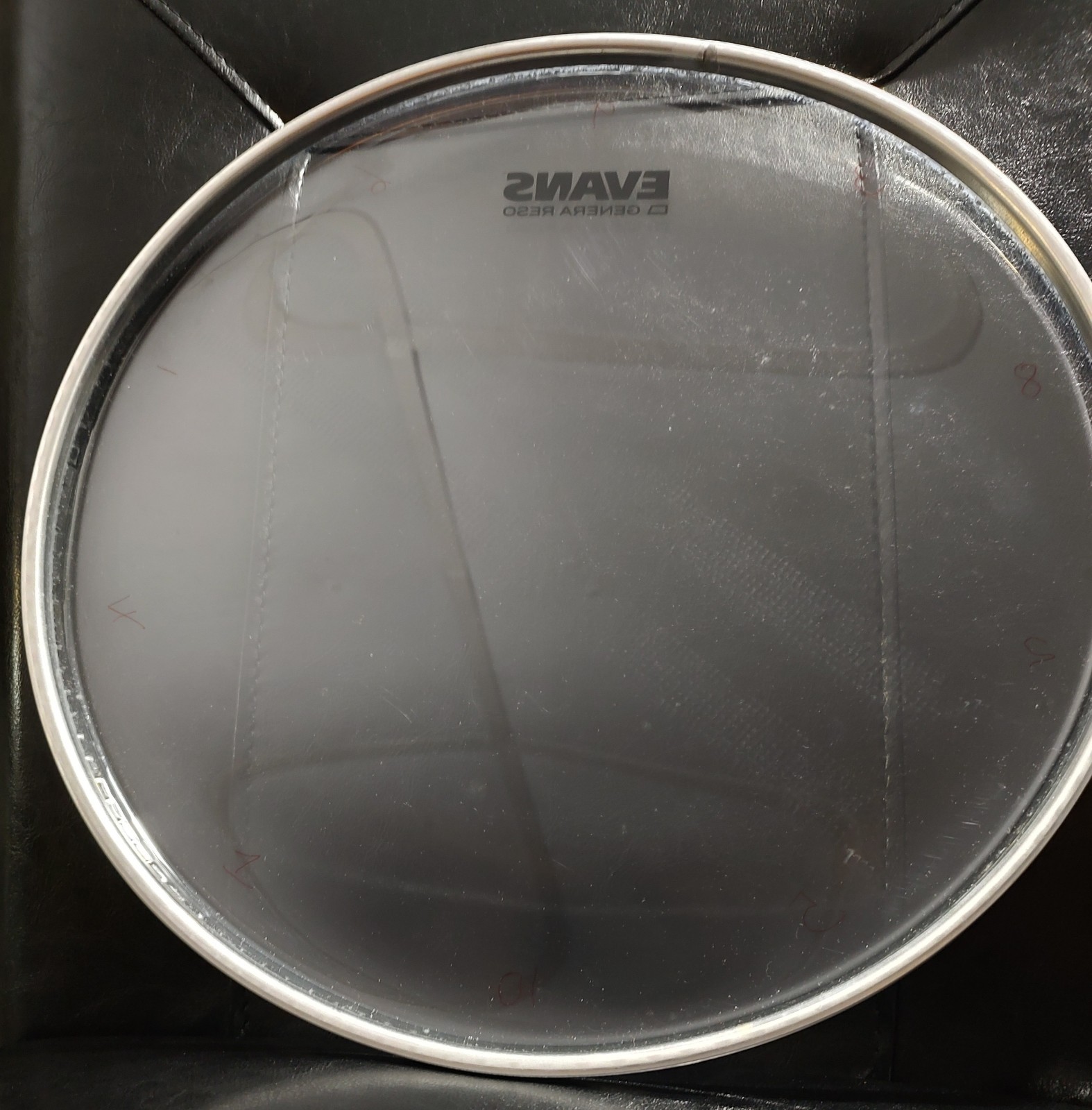 EVANS 14" GENERA RESO DRUM HEAD.