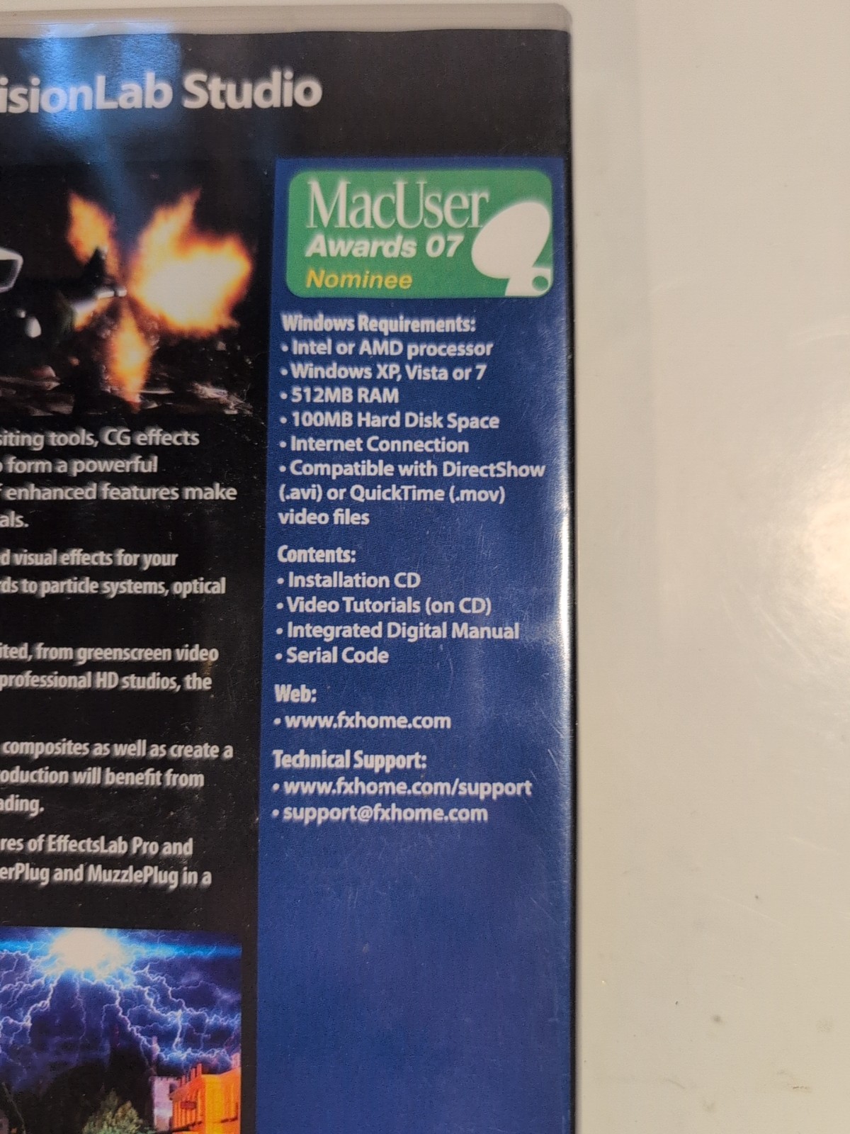 Fx Home Vision Lab Studio Video Software