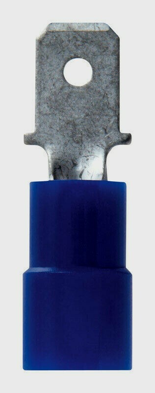 Jandorf Terminal MALE DISCONNECT 5pk BLUE 16-14 Ga 0.187" Vinyl Insulated 60879