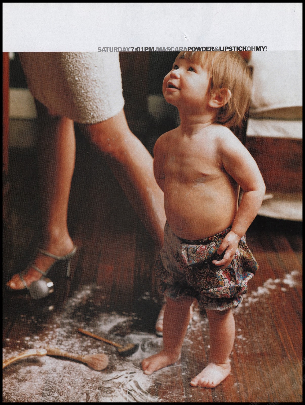 High Heels Magazine Print Ad Women Fashion Long Legs shoes 2000-11B