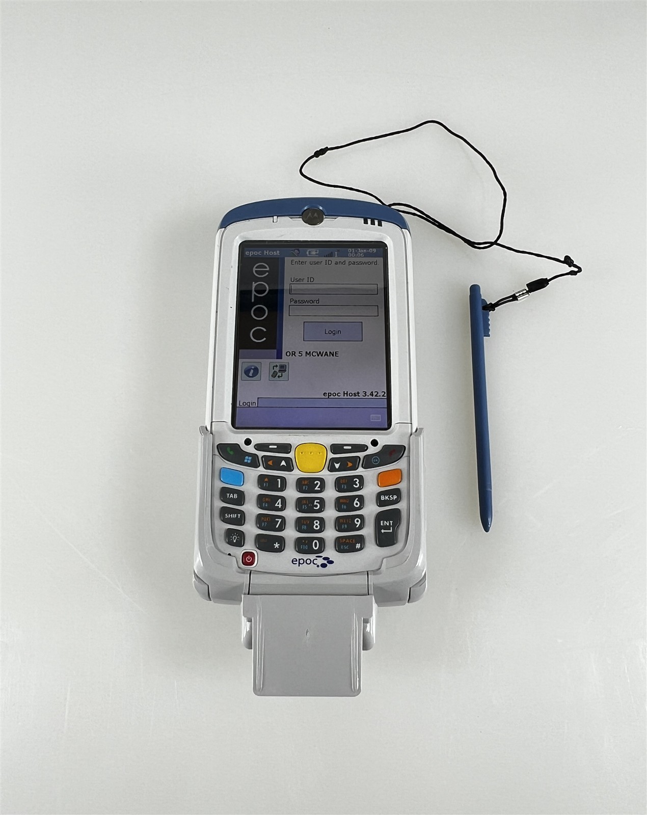 Epocal Blood Analysis System w/ Battery Epoc Host MC55A0 v3.42.2