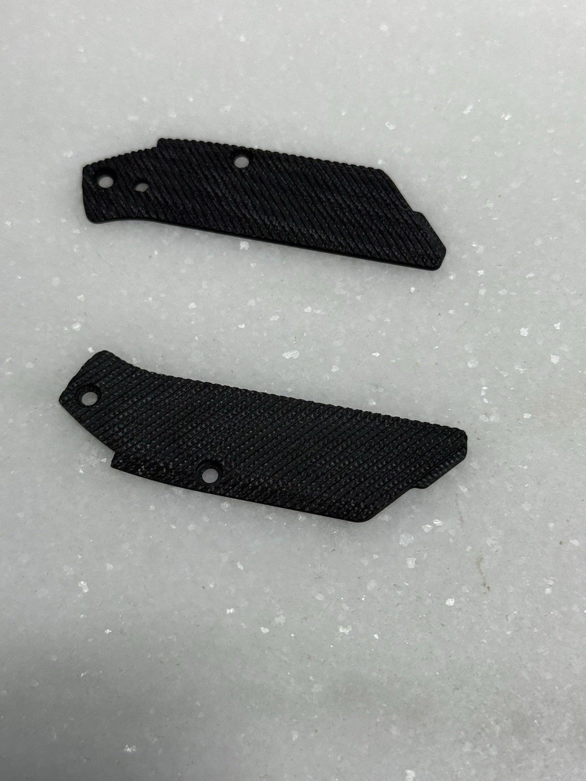 Flytanium Arcade G10 Inlays Black w/o Hardware, Good Condition