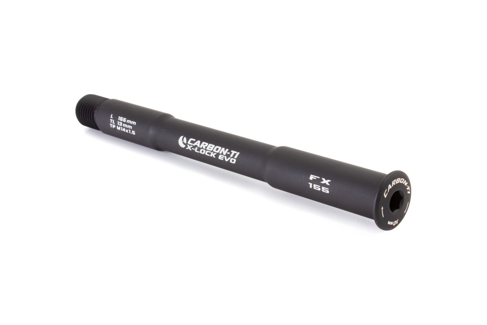 Carbon-Ti X-Lock EVO 15x1.5 X-Fox Boost (155 mm), Matte-Black, Front Thru-Axle