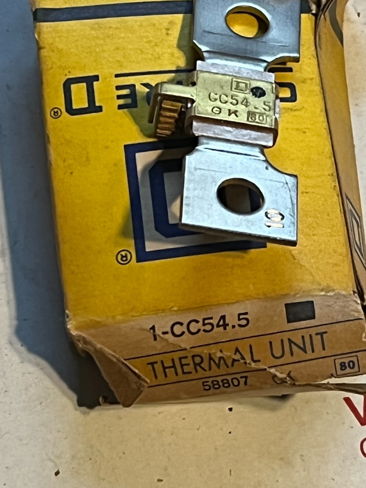 square d cc54.5 heater surplus