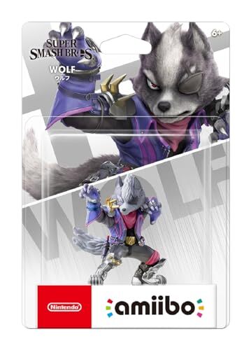 Nintendo amiibo Wolf Super Smash Bros. Smash Brothers Seriesjapan import