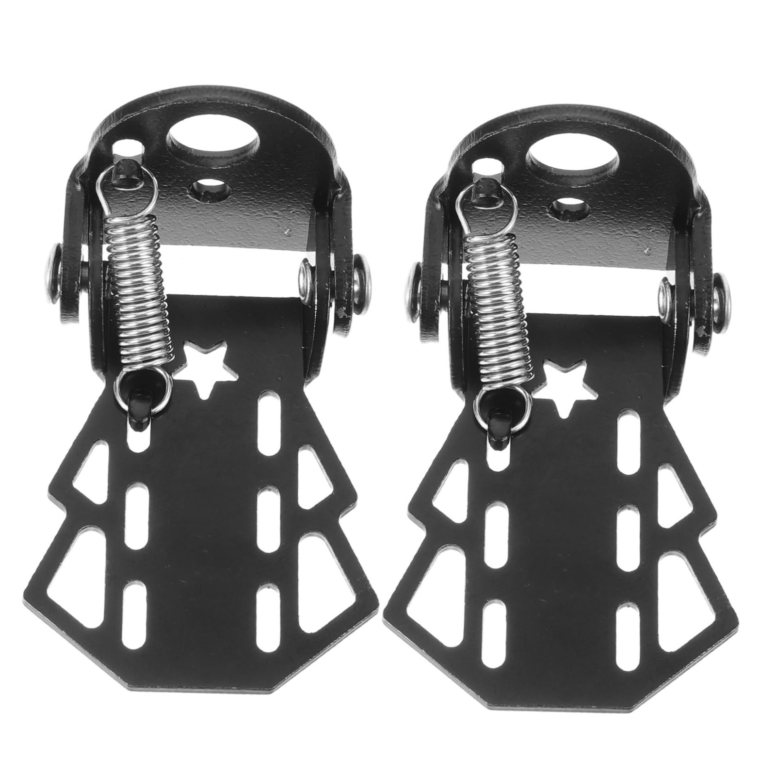 for 2 pcs Folding Rear Seat Pedals for Bike Non Slip Footrest For Bicycle Use