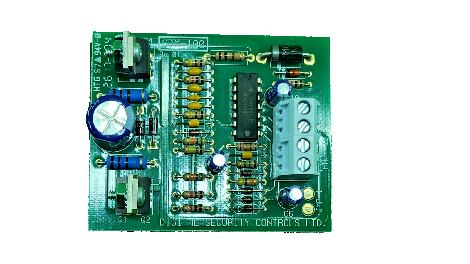 DSC SDM-100 Siren Driver Module Control Board Security Alarm Fire System Panel