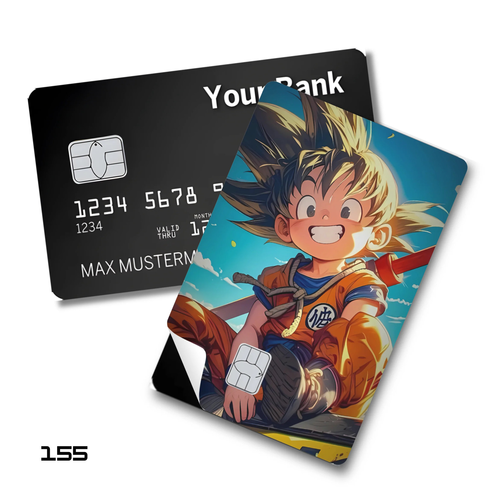 Credit Card Skin Sticker - Dragon Ball - Kid Goku In Gi