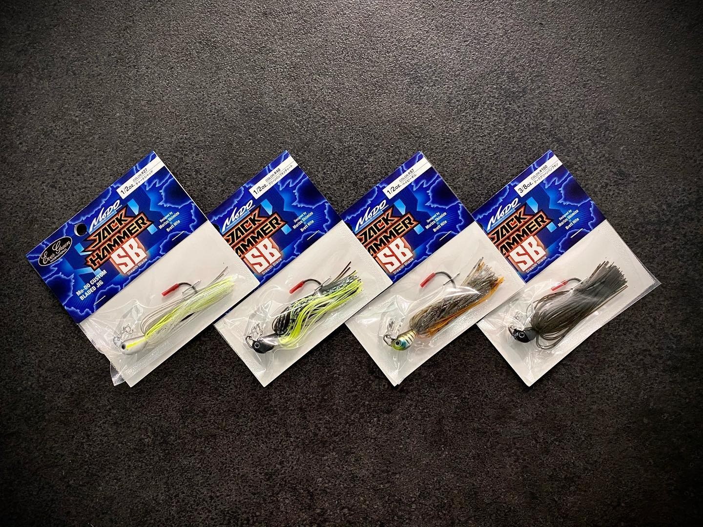 EVERGREEN Jack Hammer Stealth Blade SB Please Choose Weight/Color Chatterbait JP