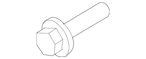 OEM NEW Ford 2008-2021 Transit Connect Explorer Oil Cooler Bolt W706487-S437