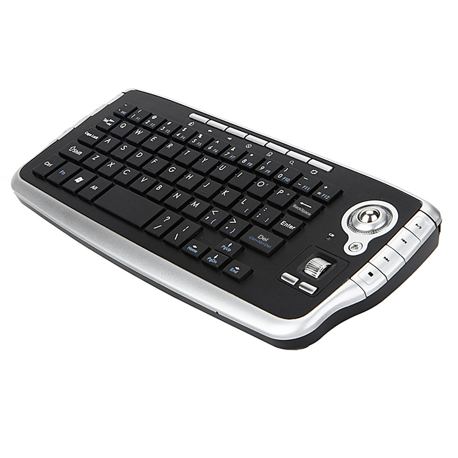 2.4GHz Keyboard w/ Trackball Scroll Wheel PC A6M7