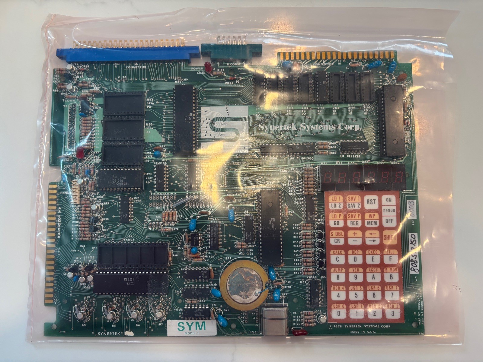 Synertek Systems Corporation SYM-I Microcomputer System-Orig. Box and Papers