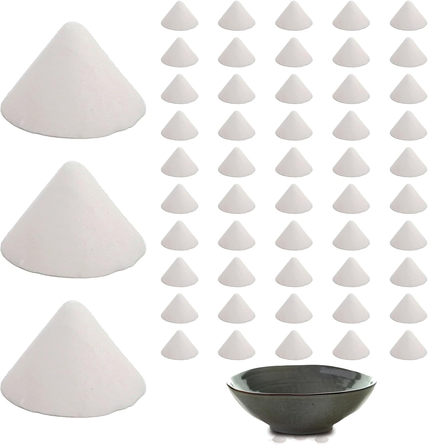 50 Pcs Pottery Kiln Nails, Ceramic Kiln Stilts, Refractory Support Nail, up to 2
