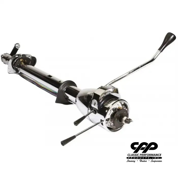 1967-72 1 1/2" SHORTER  CHEVY C10 CHROME TRUCK  TILT AUTOMATIC  STEERING COLUMN