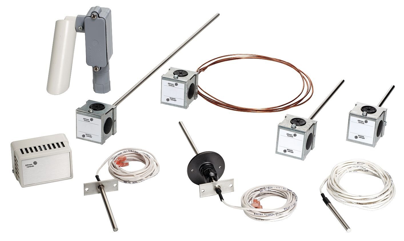 Johnson Controls TE-6351P-1 Platinum Temperature Sensor 1k ohm Plastic Enclosure