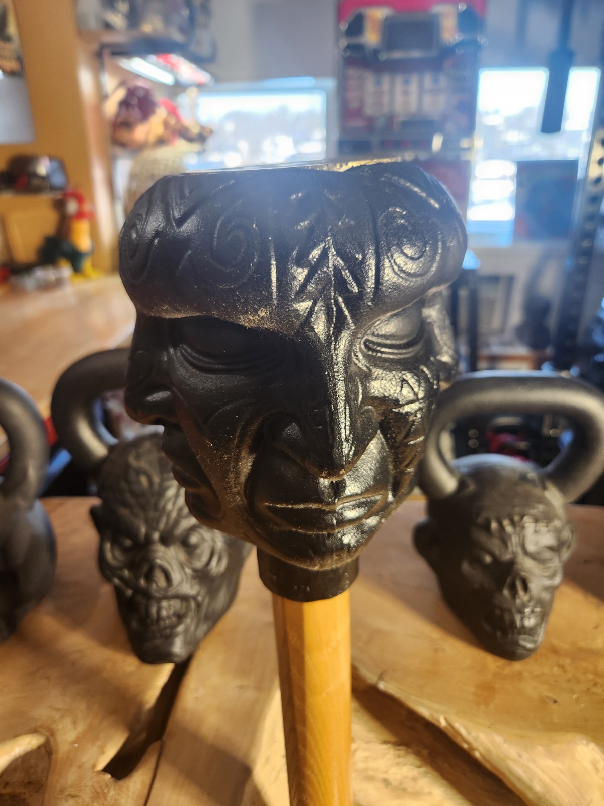 Onnit Zombie Kettle Bells / Onnit Mace / Skull Kettle Bells