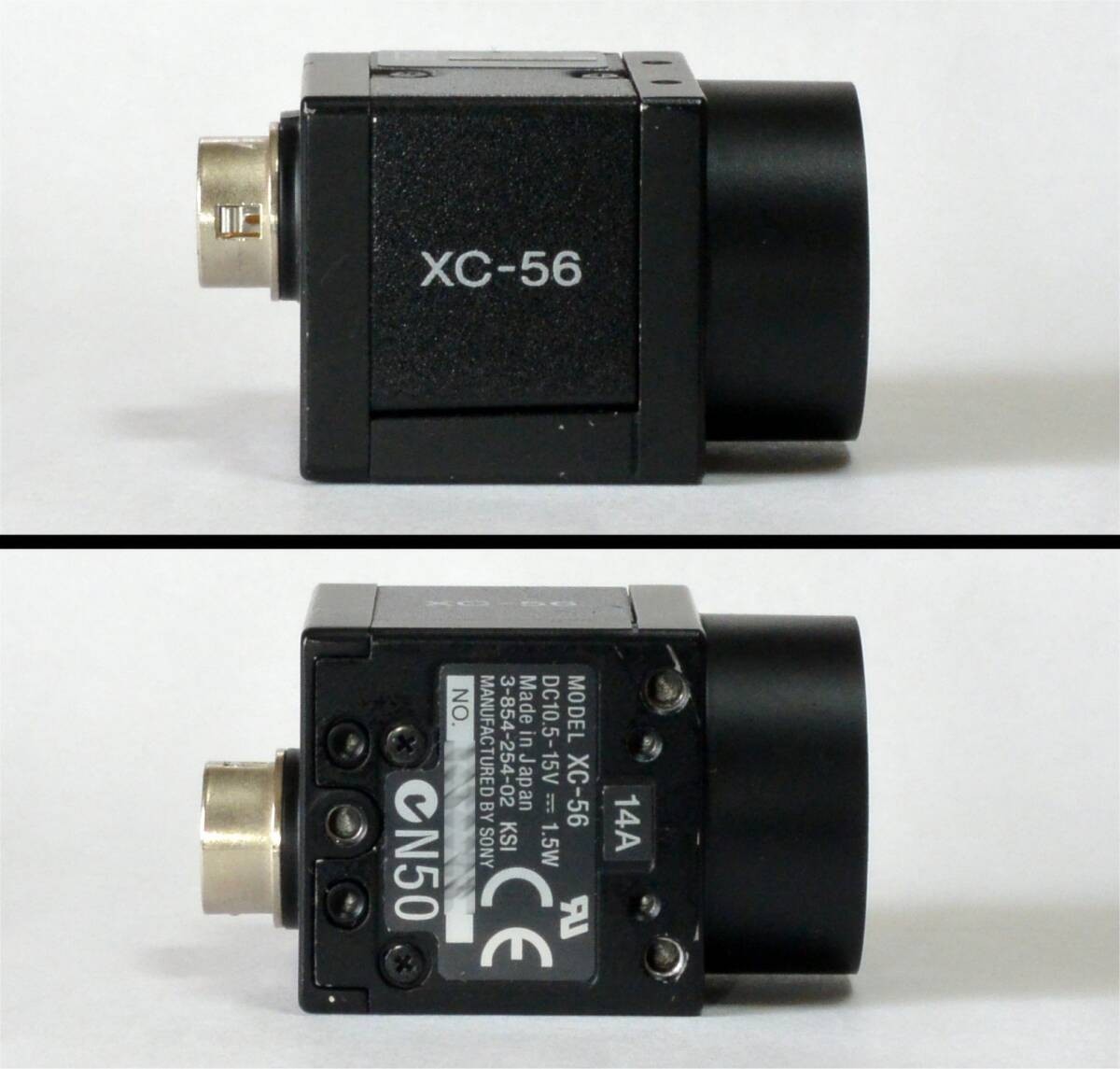 SONY XC-56 Progressive Scan Industrial CCD Camera tested