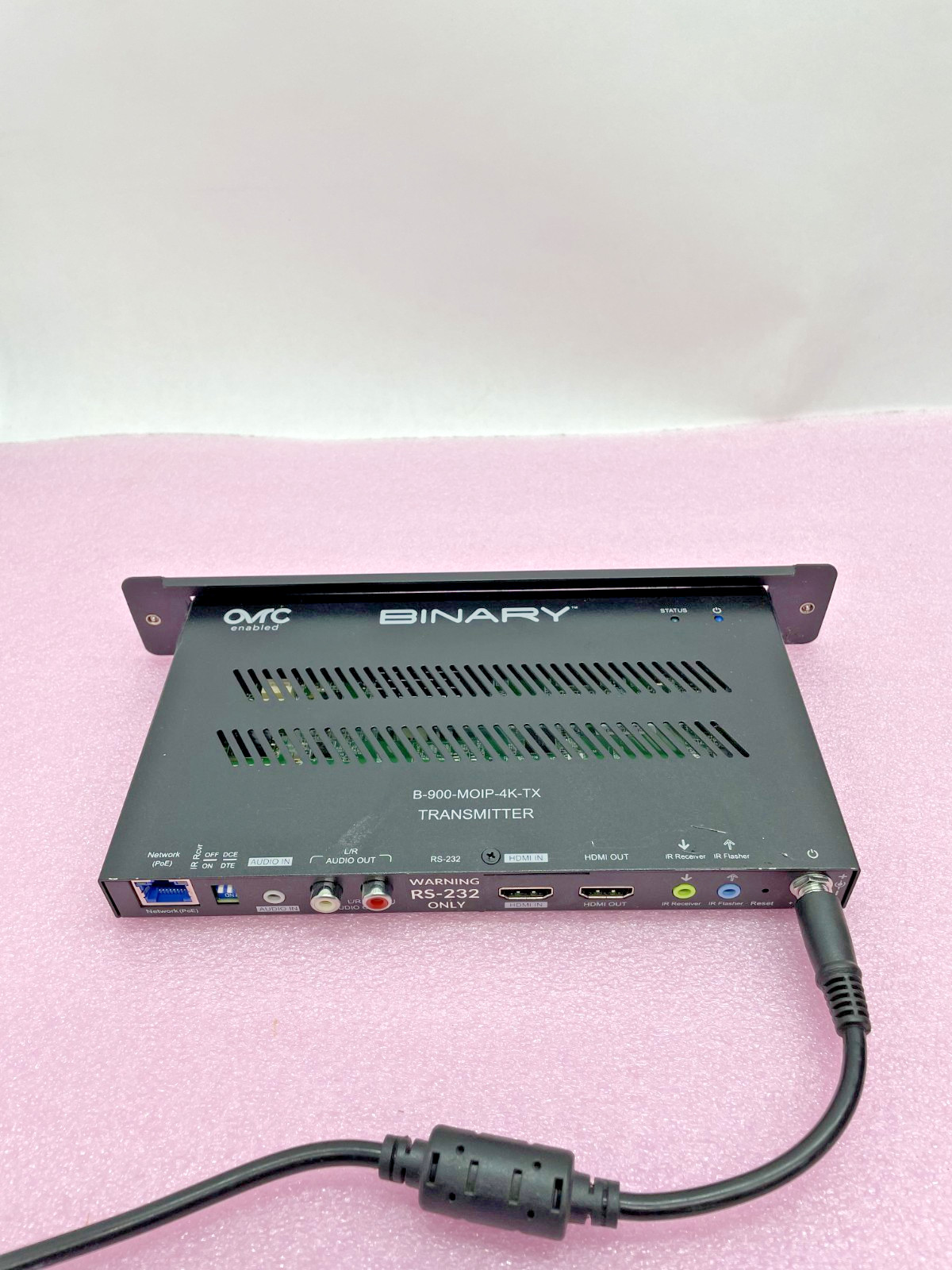 Binary 4K Media over IP MOIP Transmitter B-900-MOIP-4K-TX T5-C2