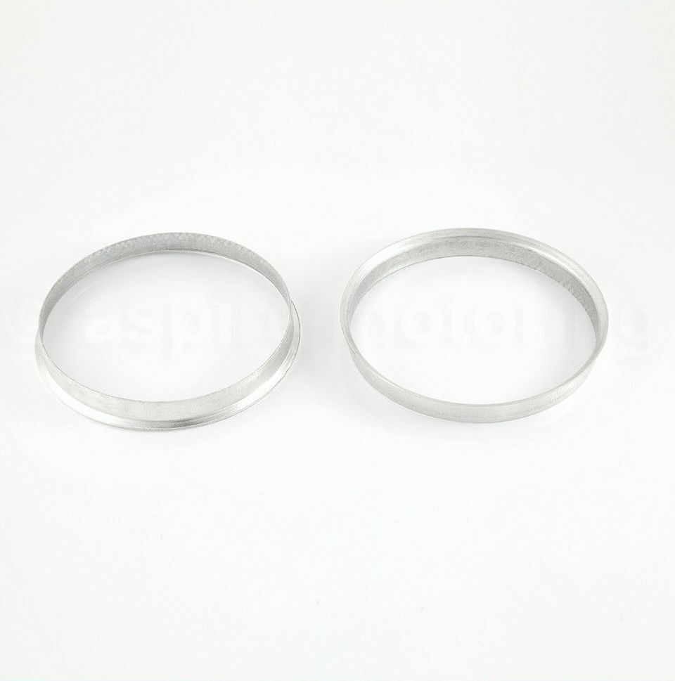 4 Hub Centric Aluminum Rings 74.1mm to 72.6mm | Hubcentric 74 - 72.56 fits BMW