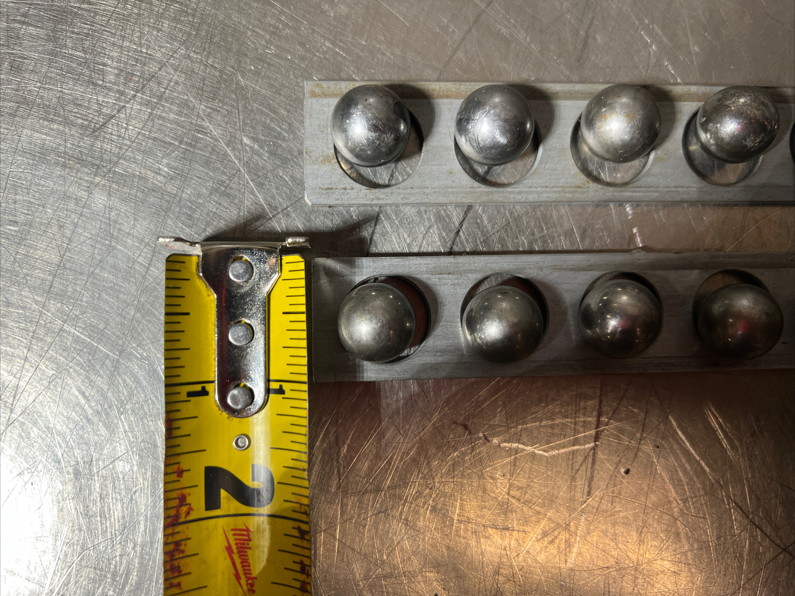 Optical Comparator Table Rails. Unknown To What Make Or Model. See Pictures