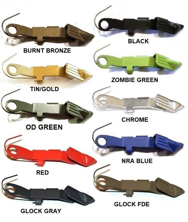 Extended Slide Stop Release For GLOCK Models GEN 1  2  3  4 CHOOSE COLOR