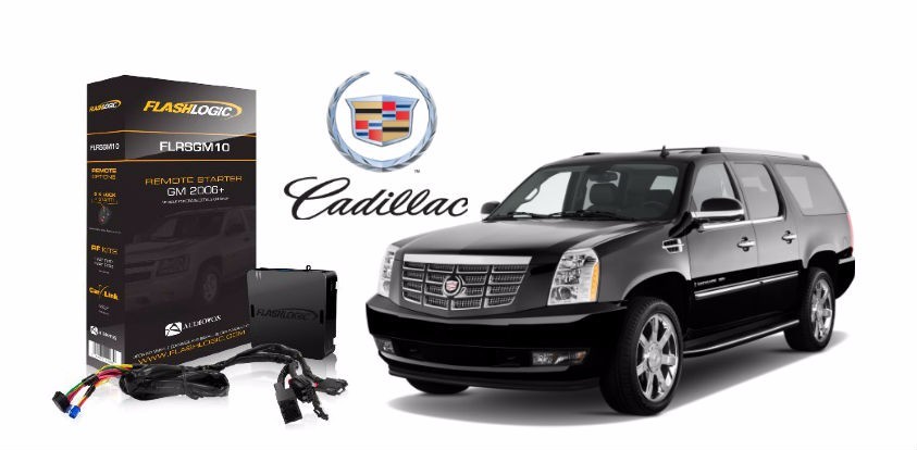 Flashlogic Remote Start for Cadillac Escalade 2008 with Plug & Play Harness