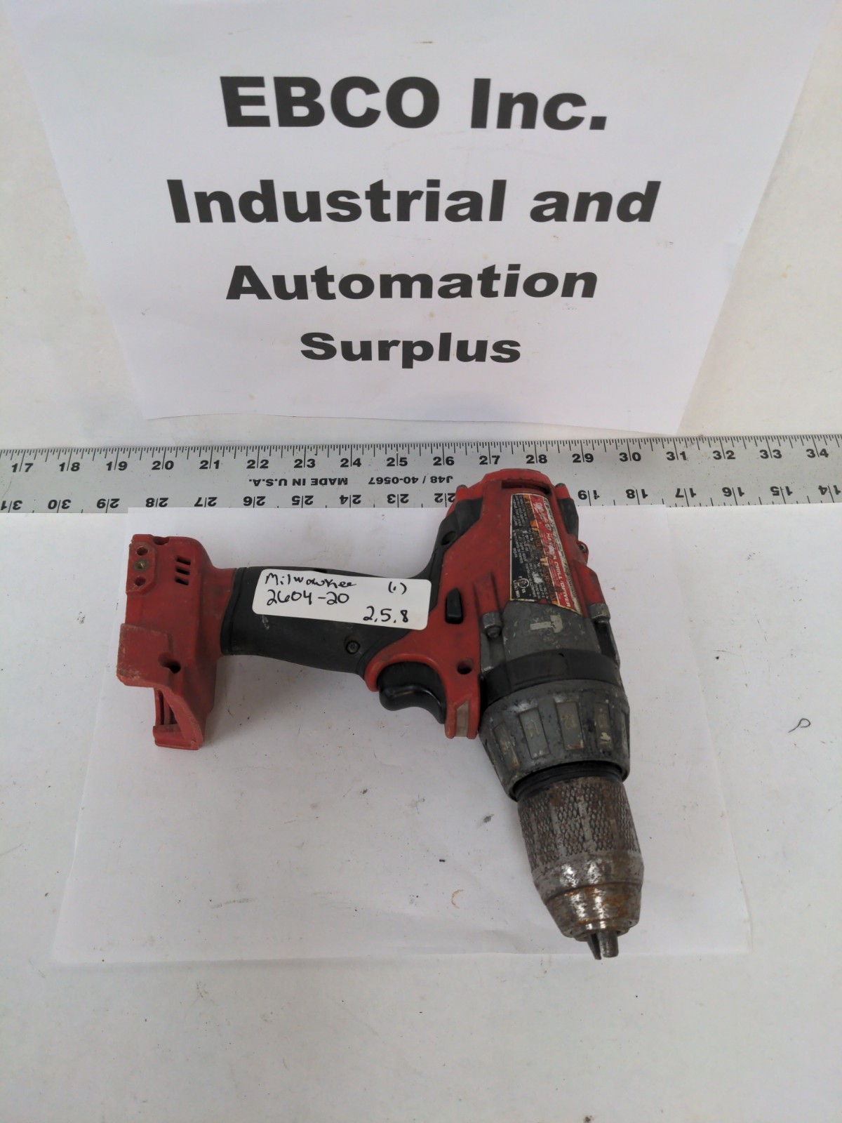 MILWAUKEE 2604-20, 18V HAMMER DRILL DRIVER