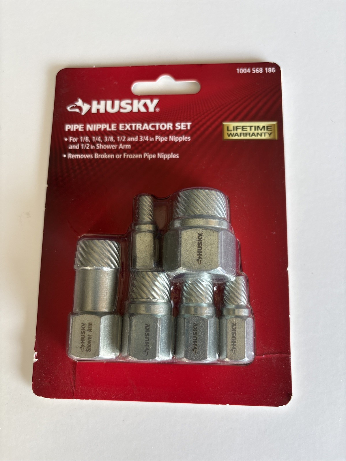 Husky Pipe Nipple Extractor Set (6-Piece)