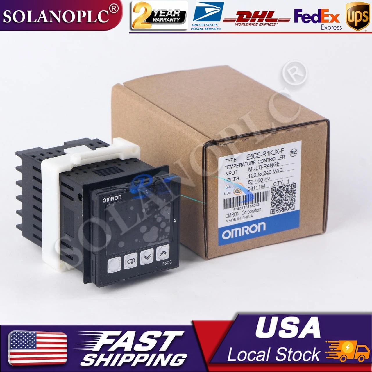 New In Box OMRON E5CS-R1KJX-F Temperature Controller