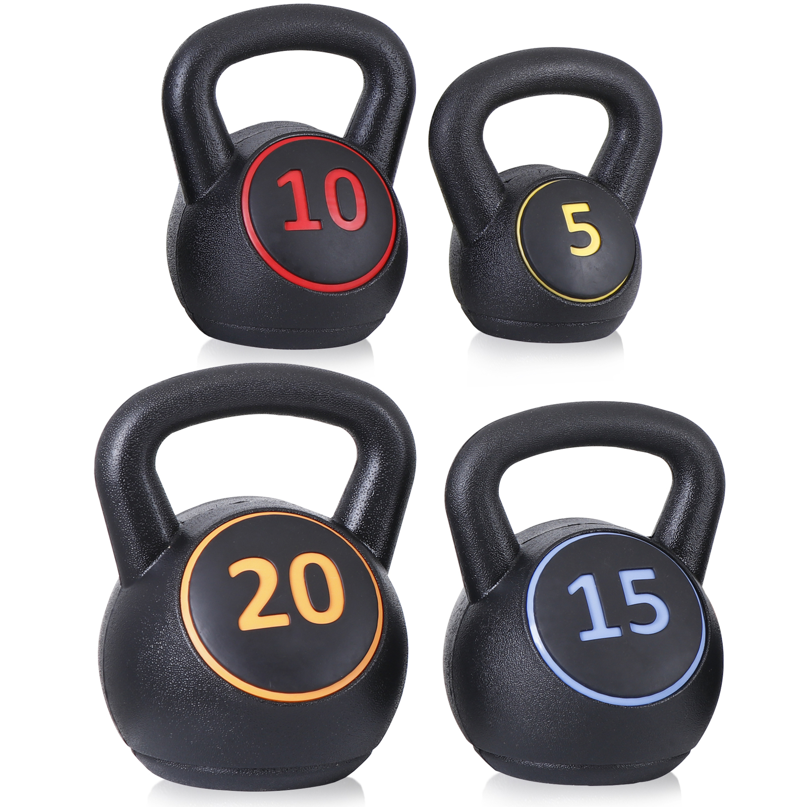 4PCS  Kettlebell Weights Set for Training Home ExerciseFitness Workout