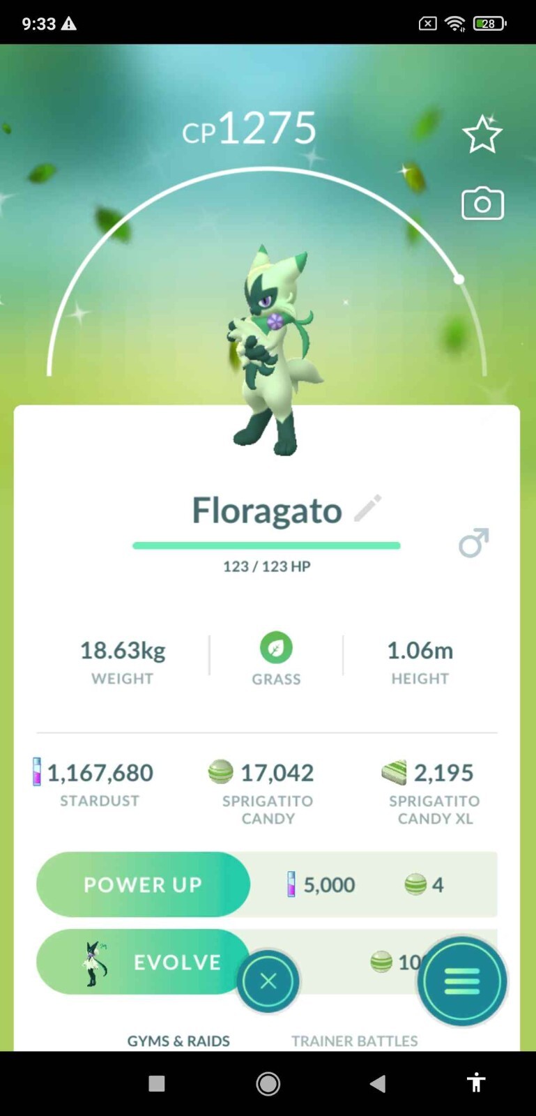 Shiny Sprigatito | Pokémon Go | Fast & Safe Trade