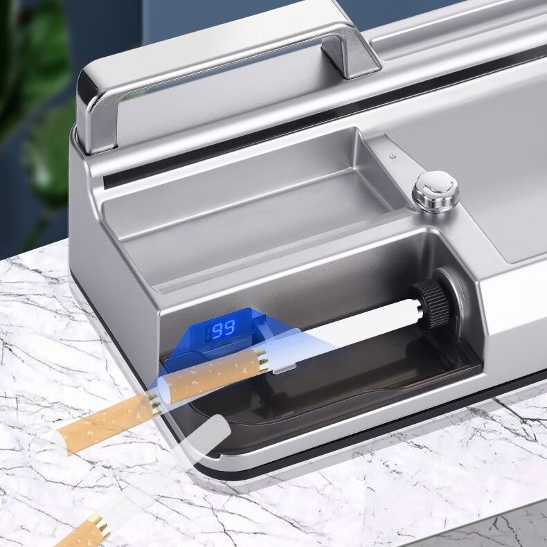 5.5/6.5/8mm Automatic Cigarette Rolling Machine Electric Tobacco Injector Maker