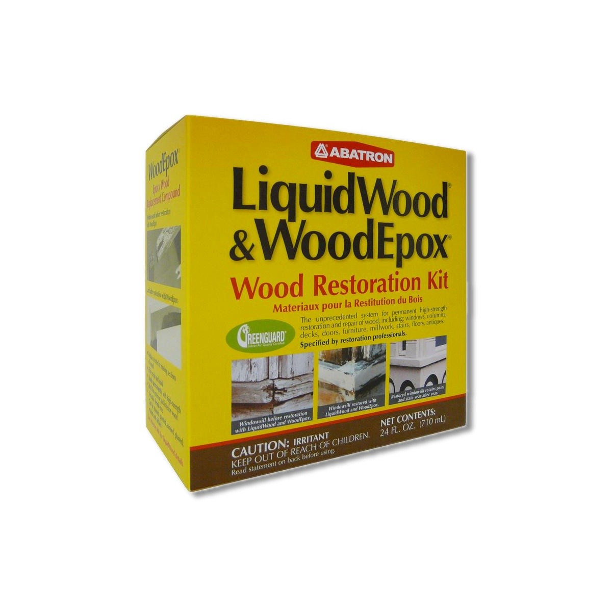 Abatron LiquidWood and WoodEpox Beige Wood Restoration Kit 24 oz WRK60R