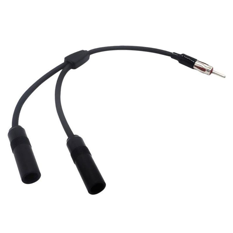 50cm Auto Car Extension Cord Male Female Car AM FM Radio Adapter Cable