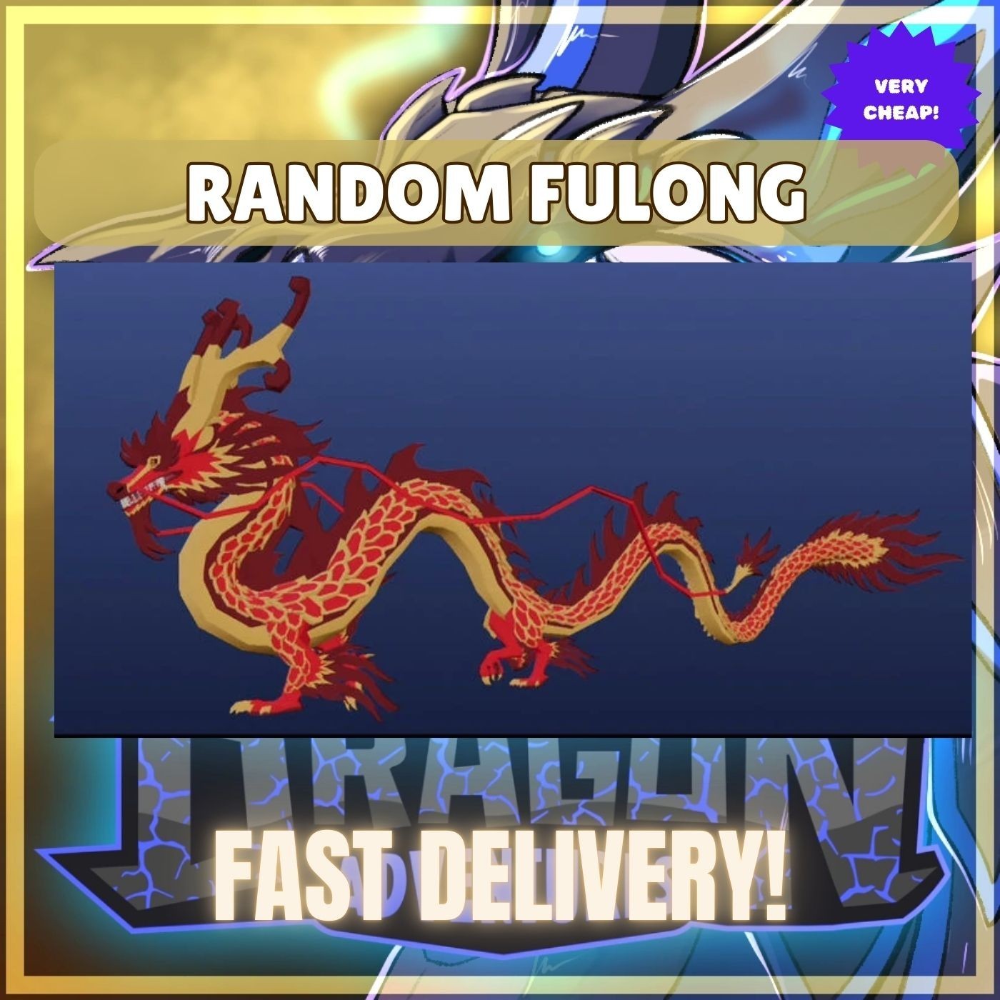 FM Fulong (RANDOM) - Dragon Adventures D.A - CHEAPEST (FAST DELIVERY!)