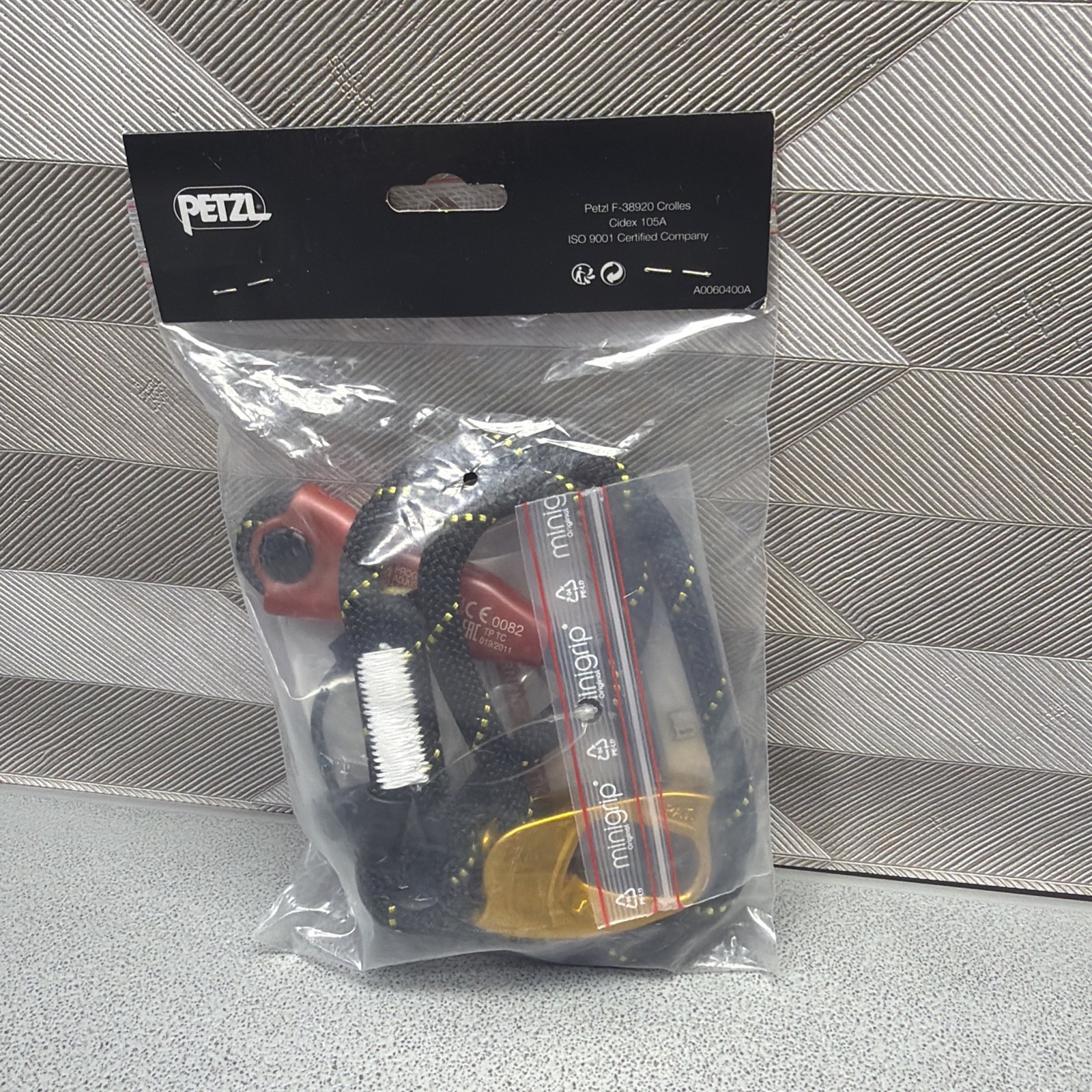 PETZL L044BA00 LANDYARD PROGRESS ADJUST  1m 1 m Black