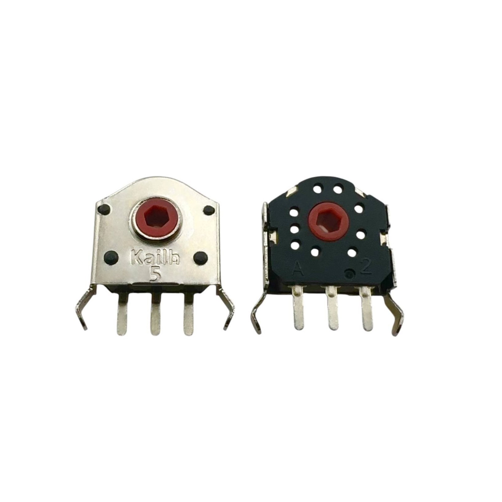 5mm Kailh Red Core Dust Proof Mouse Scroll Wheel Encoder - 2pcs