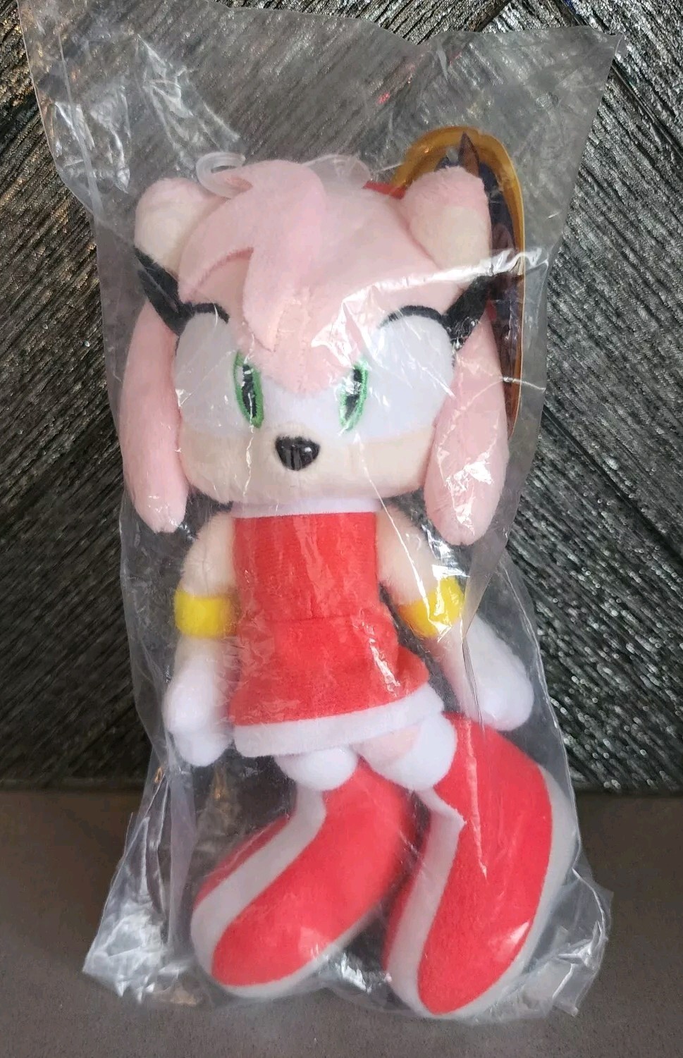 2023 AMY ROSE 8" PINK PLUSH DOLL. Sonic The Hedgehog. Offical Japanese  Sanei