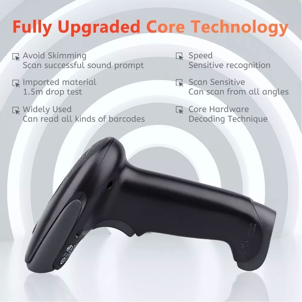 Honeywell Hyperion 1300G-2USB Extended Range Handheld Barcode Scanner with Cable